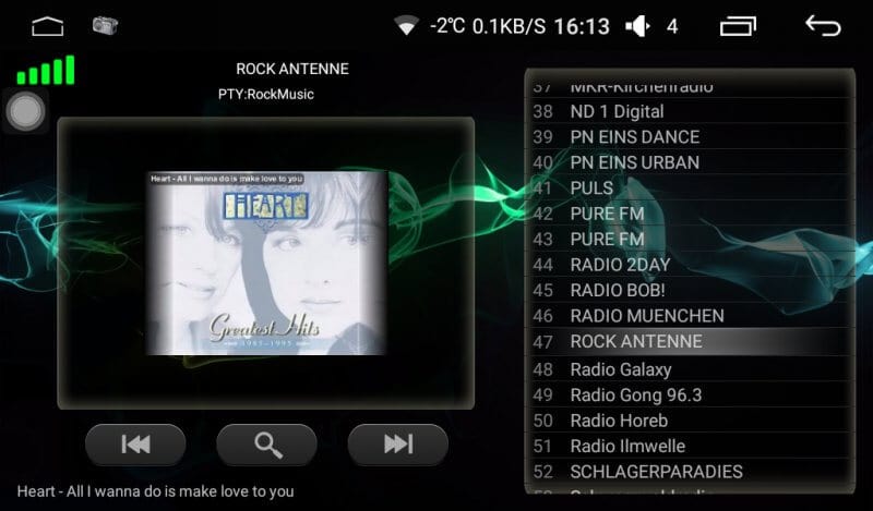 android carstereo app