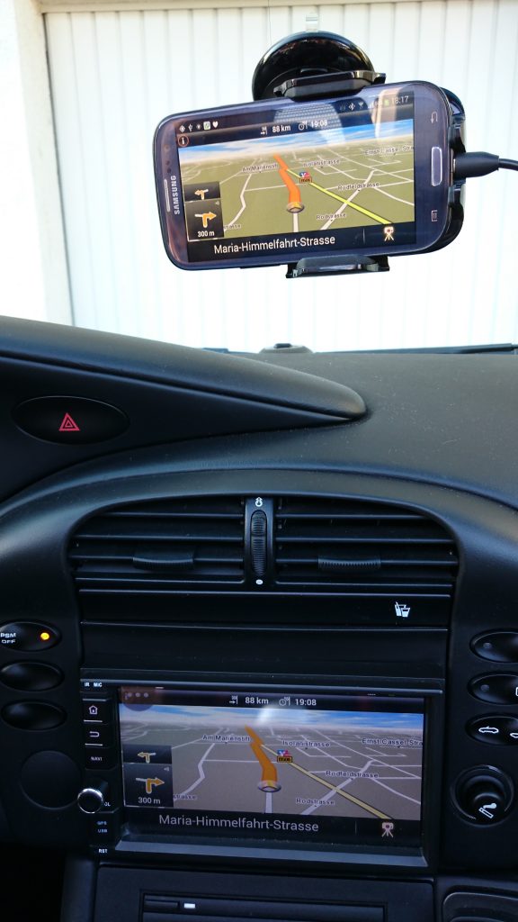 MirrorLink mit einem Android Autoradio