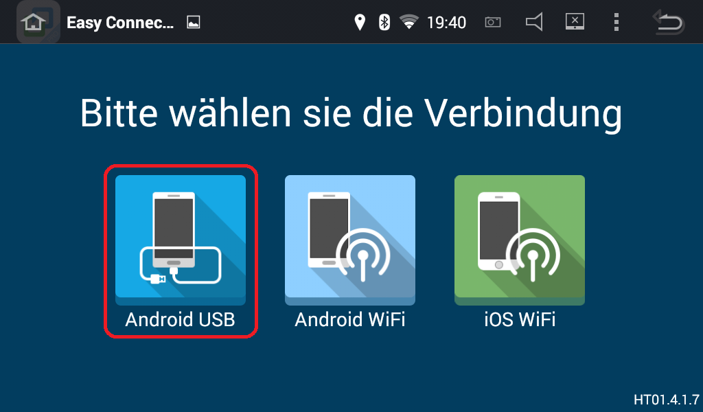 MirrorLink mit einem Android Autoradio