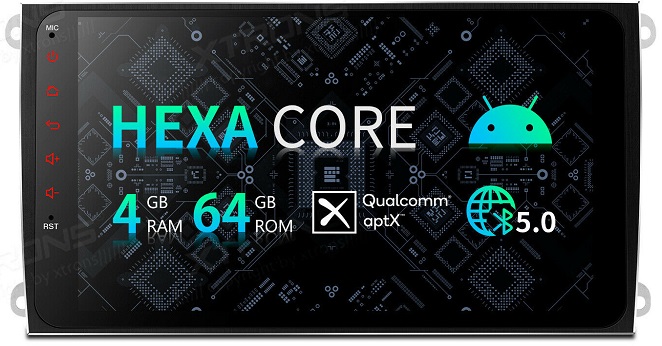 Xtrons Hexa Core für Porsche Cayenne