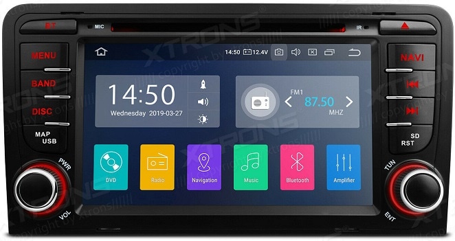 car stereo Audi A3