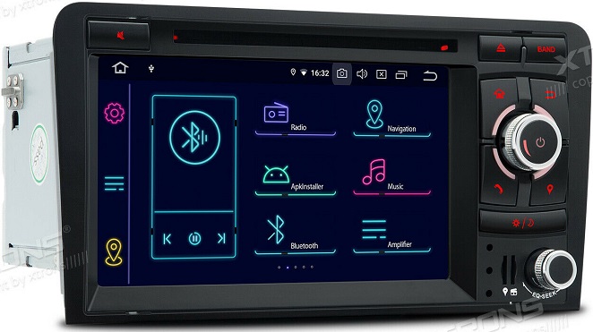 VW Bus t4 Autoradio Radio KENWOOD DAB Bluetooth CD USB Iphone Android Kit de montage