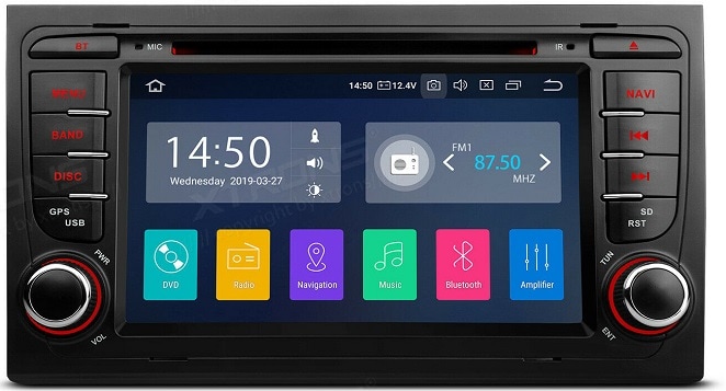 car stereo Audi A4