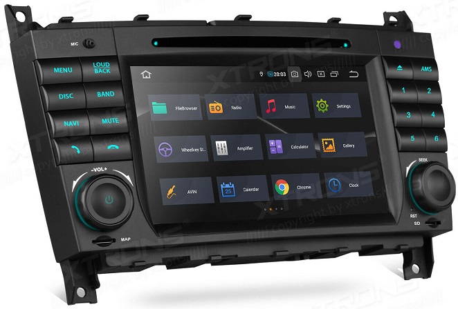 Xtrons Octa Core für Mercedes W209