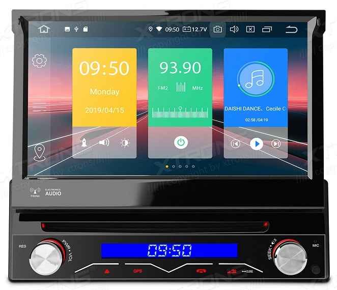 Xtrons Universalgerät mit großem Display Xtrons Universalgerät mit großem Display