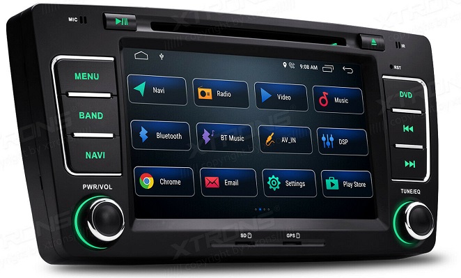 Xtrons Android 10 für Skoda Octavi