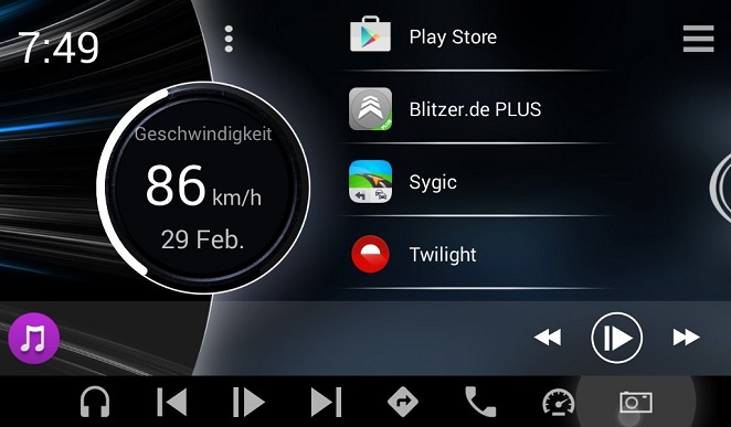 Pumpkin Din 1 Android 11 Autoradio mit kamera Navi Bluetooth