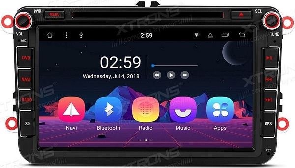 Xtrons Android Autoradio jetzt mit Version 8.1 verfügbar